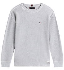 Tommy Hilfiger Blouse - Knitted - Light Grey Melange