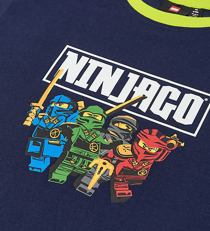 LEGO® Wear T-shirt - Ninjago - 2-Pack - LwTaffy - Blue - Yellow