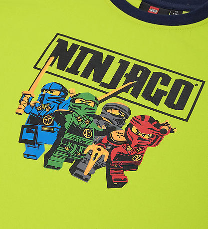 LEGO® Wear T-shirt - Ninjago - 2-Pack - LwTaffy - Blue - Yellow