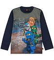 LEGO® Wear Ninjago Tröja - LwTaffy - Mörkblå