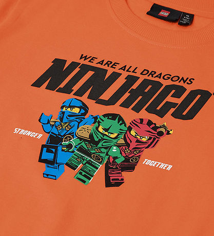 LEGO® Wear Ninjago Sweatshirt - LwSaku - Orange
