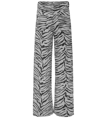Kids Only Jeans - Wide - KogHope - Ecru/Zebra
