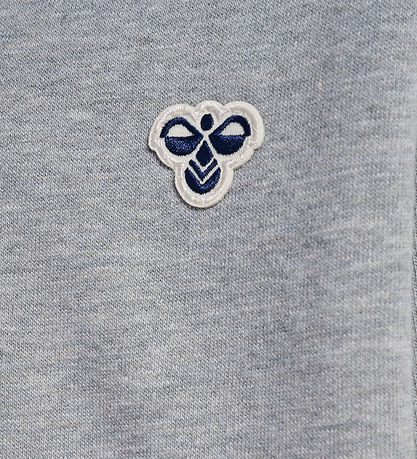 Hummel Hoodie - HmlJR - Grey Melange