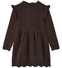 Fliink Kleid - Strick - Alilly - Kaffeebohne