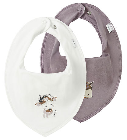 Name It Haklappar - 2-pack - NbfYvette - Paddsvamp/Cloud Dansare