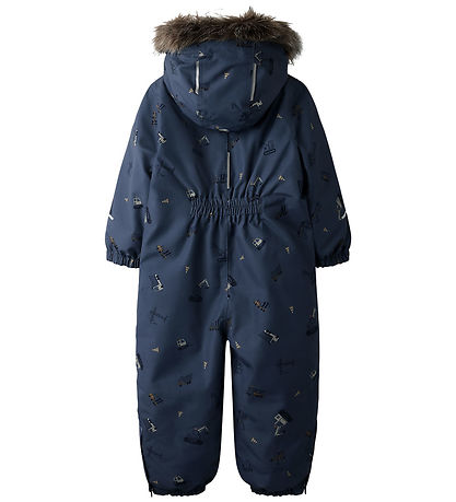 Combinaison de Ski Name It - NmmSnow10 - Non - Vintage Indigo/Wo