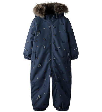 Combinaison de Ski Name It - NmmSnow10 - Non - Vintage Indigo/Wo
