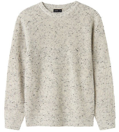 LMTD Blouse - Knitted - Rib - NlmNaston - Oatmeal