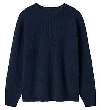 LMTD Blouse - Knitted - NlmKave - Navy Blazer