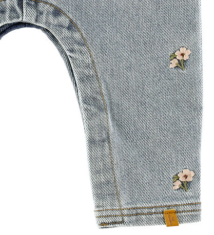 Lil' Atelier Overalls - NbfDarlee - Loose - Medium+ Blue Denim/F