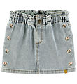 Jupe Lil' Atelier - NmfDarlee - Medium+ Blue Denim/Flower Emball