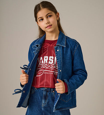 Kids Only T-shirt - Sporty - KogJuno - Cabernet/League