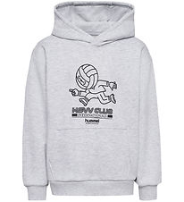 Hummel Hettupeysa - HmlJR - Höfuðbolti - Light Grey Melange