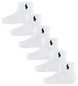 Polo Ralph Lauren Socks - 6-Pack - Classic+ - White w. Navy