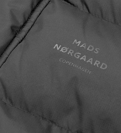 Mads Nørgaard Puffer Jacket - Light Ripstop Jolina - Asphalt