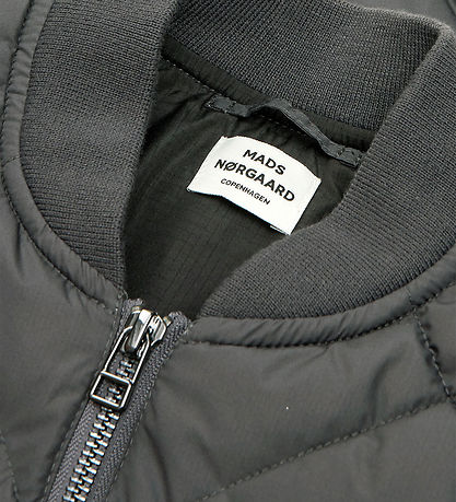Mads Nørgaard - Puffer Jacket - Light Ripstop Harris - Asphalt