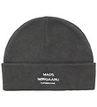 Mads Nørgaard Beanie - Knitted - Isaac - Asphalt