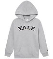 Les Deux Kapuzenpullover - Yale - Light Grey Melange/Black