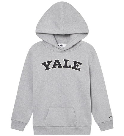Les Deux Kapuzenpullover - Yale - Light Grey Melange/Black