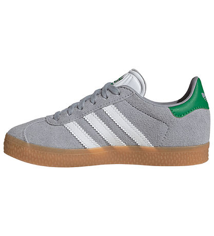 adidas Originals Shoes - Gazelle C - HALSIL/FTWWHT/Green