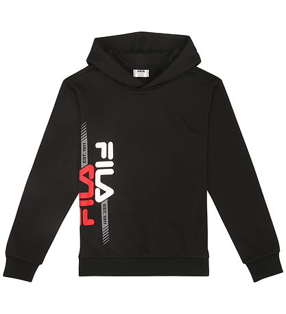 Fila Hoodie - MoriMondo - Black