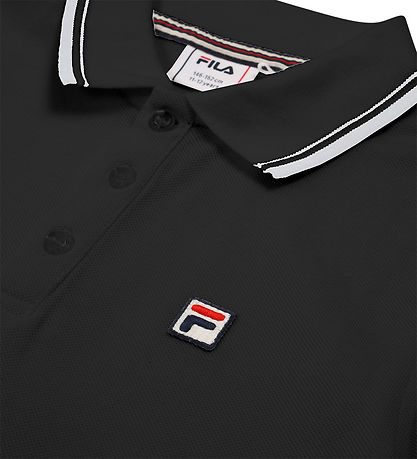 Fila Polo Stuttermabolur - Biella - Black