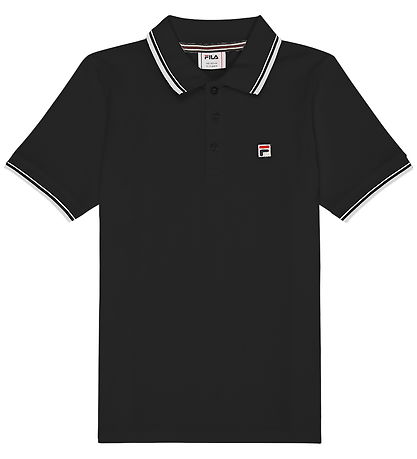 Fila Polo Stuttermabolur - Biella - Black