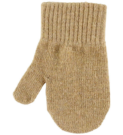 Mikk-Line Mittens - Wool/Polyamide - 3-Pack - Chocolate Chip Mel