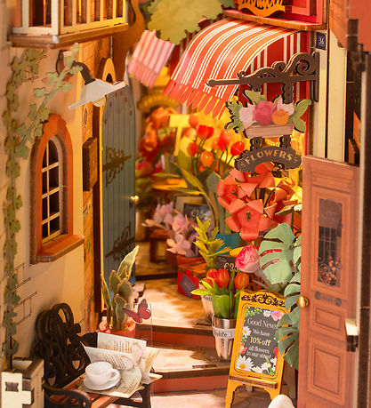 Rolife Miniature diorama - DIY - Floral Corner TGB09 - 164 Parts