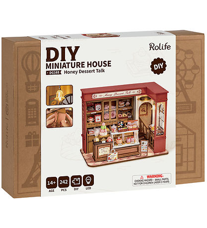 Rolife Miniature diorama - DIY - Honey Dessert Talk DG168 - 242