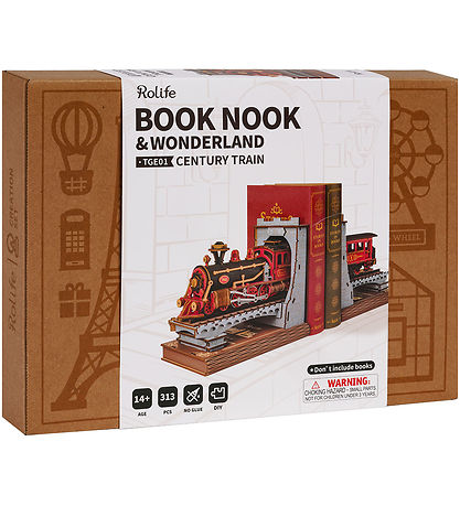 Rolife Miniature diorama - DIY - Century Train TGE01 - 313 Parts