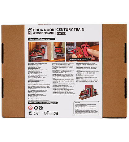 Rolife Miniature diorama - DIY - Century Train TGE01 - 313 Parts