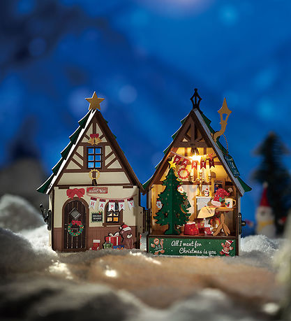 Rolife Miniature diorama - DIY - Twinkling Christmas House DS036