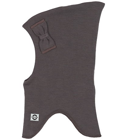 Mikk-Line Balaclava - Wool/Acrylic - 2-layer - Sparrow w. Bow