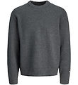 Jack & Jones Blouse - Knitted - JorNorrebro - Dark Grey Melange