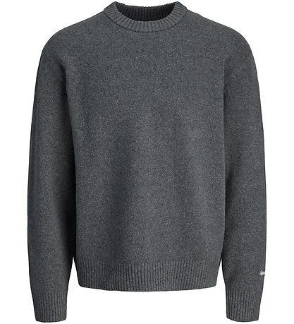 Jack & Jones Blouse - Knitted - JorNorrebro - Dark Grey Melange