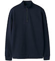 LMTD Sweatshirt - Noos - NlnNizu - Half Zipper - Navy Blazer