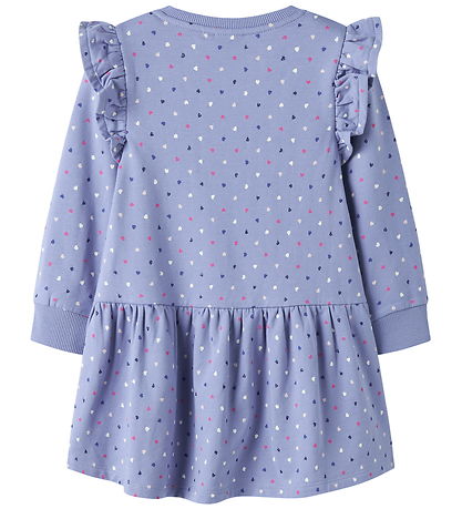 Name It Sweat Dress - NmfFoeana - Purple Impression