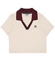 Fila Polo T-shirt - Venaria - Egret