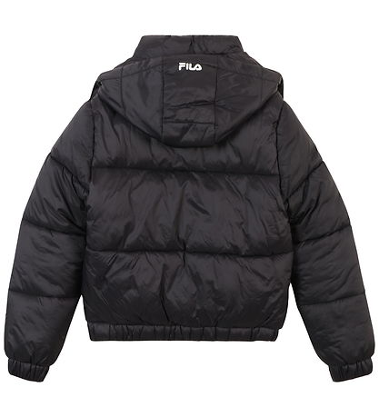 Fila Puffer Jacket - Grass - Pouf - Black