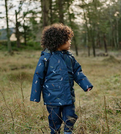 Hust and Claire Winter Coat - Ibi - More Navy
