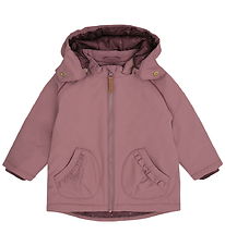 Hust and Claire Winter Coat - Obia - Pale Mauve