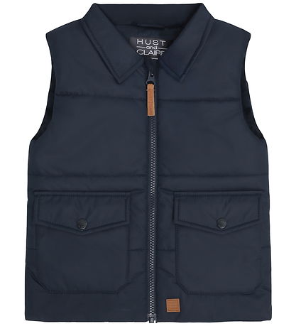 Hust and Claire Puffer Vest - Einar - More Navy