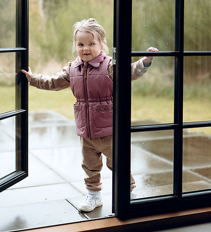 Hust and Claire Puffer Vest - Emily - Pale Mauve