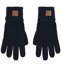 Hust and Claire Gloves - Knitted - Festo - More Navy