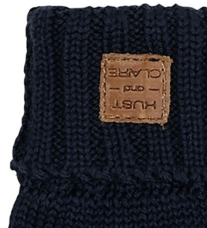 Hust and Claire Gloves - Wool - Knitted - HCFesto - More Navy