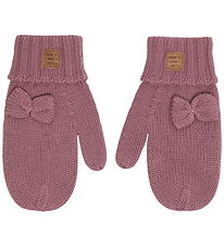 Hust and Claire Mittens - Knitted - Florine - Pale Mauve