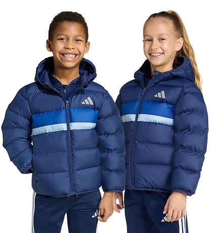 adidas Performance Puffer Jacket - LK SD - Dkblue/Royblu/Globlu