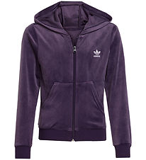 adidas Originals Cardigan - Velvet - Aurplu/White