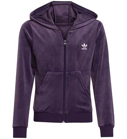 adidas Originals Cardigan - Velvet - Aurora Plum/White